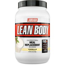 라브라다 린바디 MRP 올인원 바닐라 식사 대체용 쉐이크 단백질 35g 1.12kg 16서빙, 1개