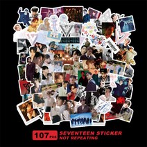 KPOP107 시트 17 특수 Attacca 주변 지원 사진 스티커 Ins 장식 스티커 가방 스티커