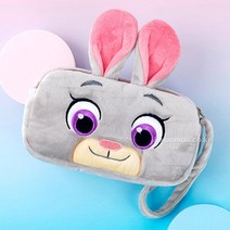 디즈니 주토피아 캐릭터 투지퍼 봉제필통 사각 파우치(주디) 168398