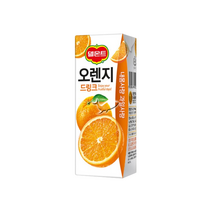 델몬트 오렌지 드링크 190ml, 12개