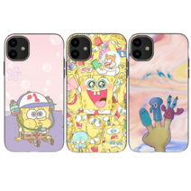스폰지밥 폰케이스 갤럭시 S20FE 뚱이 집게사장 귀여운 애니메이션 캐릭터 주문제작 범퍼케이스