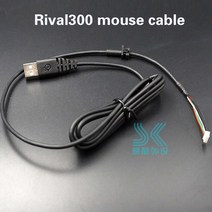 SteelSeries 라이벌 100 110 300 310 500 sensei 마우스 와이어 전원 끄기 교체 라인 선물 스케이트 용 USB, 03 Rival300