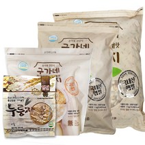 구가네식품 황금햅쌀 가마솥맛 누룽지 4종 모음, 구가네 누룽지 1kg