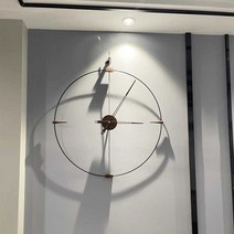 모던 벽시계 엔틱 벽걸이 시계 북유럽 무소음, A-90cm