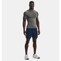 [언더아머 본사]남성 HeatGear 아머 컴프레션 모크 반팔 1372586-090