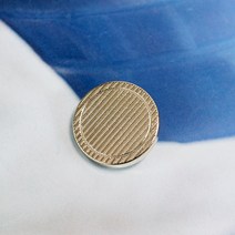 국산 코트 가디건 블라우스 단추 (총 44종), 7.유니온 금장단추B(5개 묶음)-2.5cm