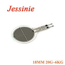로드셀 디지털 아두이노 컨버터 저항막 압력 센서 모듈 유연한 힘 감지 아날로그 FSR402 arduino용 4mm 5mm 7mm 110mm, [03] 18MM