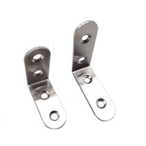 철물전 스텐꺽쇠(10개 1세트) 보강철물 ㄱ자꺽쇠 연결철물, 50*50