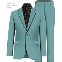 이럭셔리클럽 하복 얇고 시원한 싱글 정장 맞춤 양복 SU200432