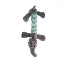 대형 개 새 고양이 봉제 인형 박제 양털 내구성 씹는 귀여운 애완 동물 몰타 액세서리, 01 Elephant