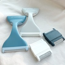 땡스땡스 수동 만능 휴대용 니트 코트 보풀제거기 보풀스크래퍼 세탁소용 옷보풀제거기 보풀제거빗 보푸라기제거기, 기본형(블랙) 1+1