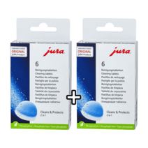 유라 커피머신 세정제 세척제 알약 태블릿 6개입 2팩