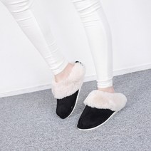여성블로퍼 여성슬리퍼 안감퍼 실내 가벼운 발편한 따뜻한 방한 층간소음