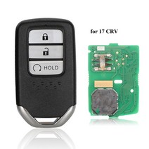 자동 차키 복사 스마트키 폴딩키 원격시동 디스플레이키 Jingyuqin-2/3/4 BTN 원격 스마트 자동차 키 434Mh, 03 for 17 CRV