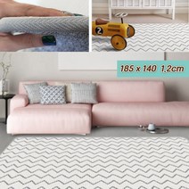 거실 놀이방 두꺼운 층간소음 인테리어 매트 파크론 웨이브 1.2cm 185X140, 상품선택, 웨이브 270x1.6cm