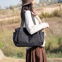 Stylive 여성 다용도 숄더백 에코 나일론 가방