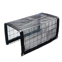 GHSHOP 화분에 심은 양산 꽃 스탠드 태양/비 보호 정원 구조 PE PVC Shadecloth 메쉬 캐노피 그늘 천 마당 홈 허브 파티오, 100x48x36cm