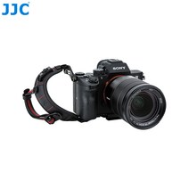 [JJC]미러리스 DSLR 카메라 핸드스트랩 캐논EOS 니콘zfc 소니a7c ZV-E10 가죽 카메라 핸드스트랩, 블랙