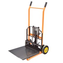 수동 지게차 핸드 파레트 유압 리프트 핸드카 물류센터, 260KG 짐벌 휠-1.2m 포크