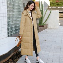 역시즌 롱패딩 여성 후드 자켓 점퍼 A18