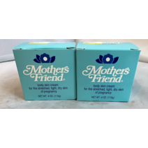 Mothers Friend 크림 4 온스(1온스=약30g) 바디 스킨 Pregnancy Lot of 2 NEW