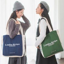 [국내발송]런던 리뷰 오브 북스 영문레터링 에코백 BAG1053