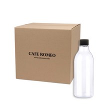 카페로메오 더치병 200ml 투명용기 100P 더치커피병 페트병 커피병