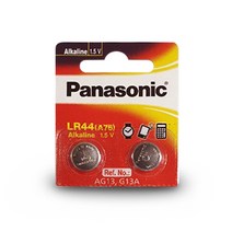 정품 파나소닉 알카라인 코인 건전지 LR44 (2알) A76, 파나소닉 LR44 2알