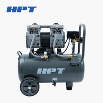 HPT 에어 콤프레샤 4마력 콤푸 24L 오일리스 저소음 알루미늄 탱크 HAC-124, 1개