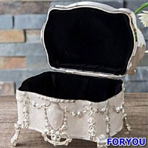 ForU288 엔틱스타일 악세사리 보관함 화장대보관함 소사이즈 귀걸이보관함 엔틱보석함
