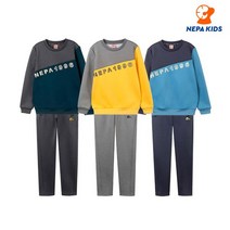 네파키즈 KFF5901 칼도 기모 트레이닝 세트 블루