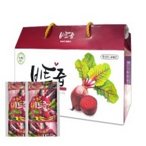 웰빙 국내산 레드비트100% 즙 진액 순수 원액 주스 추출액 농축액 액상차 30포x2박스 액기스 파우치 베타인 비타민C 식이섬유 안토시아닌 엽산 철분 칼륨 마그네슘 칼슘 항산화식품 효능 먹는법 온가족 건강식품 건강즙 슈퍼푸드 명절 선물, 2박스, 30포