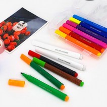 컬러 체인지 형광펜 비밀펜 암기 단어장 사인펜 세트 용펜 펜슬, 상세페이지 참조