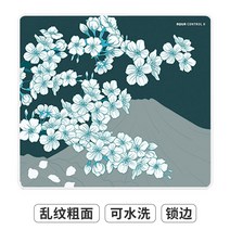 Xraypad 아컨플 2세대 모음 FPS 프로게이머 마우스패드 아쿠아 컨트롤 플러스 2, 500x500mm + 4mm개, E - 사쿠라 그린