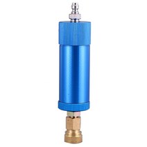 High Pressure PCP Hand Pump Air Filter Oil-Water Separator For Pcp 30Mpa Compressor, 01 Blue