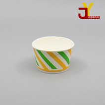 종이용기 (180cc) 스트라이프 1000개