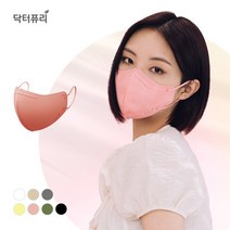 닥터퓨리 KF94 비키 새부리형 황사마스크 20매입, 카키 대형