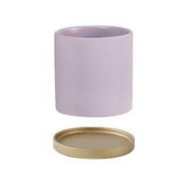 인테리어 대형 사각 미니 무광 다육이 분갈이 모노톤 원형, P