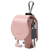 Zesty 골프 볼 케이스 기능성 선수 공 파우치 용품 그린 포크, 일반형, 핑크