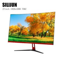 Xintai Touch 커브 모니터 컴퓨터 디스플레이 Hdd HDMI/VGA 24인치 27인치, china_27인치 블랙