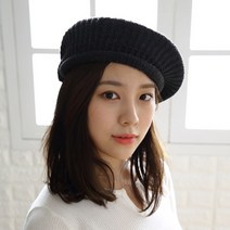 데이비 비니 여성 겨울 패션 니트 베레모 모자 스테비 BK40