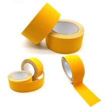 가라지팜 미끄럼방지 테이프 노랑 50MM X 5M 실링테이프 안전제일테이프 위험테이프