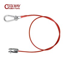 보트 트레일러 파츠 부품1 미터 링 트레일러 캐러밴 브레이크 어웨이 이탈 안전 398, 없음