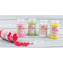 칼라스톤 인테리어 어항 화분 아트스톤 소 마당자갈, 노랑