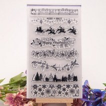 민들레 꽃 알파벳 클리어 실리콘 인감 스탬프 DIY 앨범 스크랩북 장식 카드 새해 수제 선물 만들기, 21 T1341