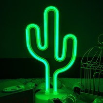 LED네온무드등(선인장)