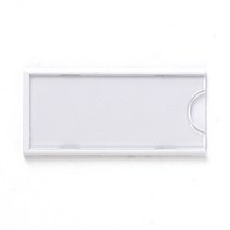 투명 아크릴이름표 사물함네임택 캐비넷 락커 소