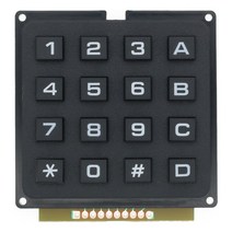 DIY 로봇코딩 코딩교육 코딩장난감 로봇과학 로봇만들기 로봇장난감 3x4 4x4 매트릭스 스위치 키보드 키패드 어레이 모듈 ABS 플라스틱 키 12 16 버튼 멤브레인 키트 아두이, [02] 4X4