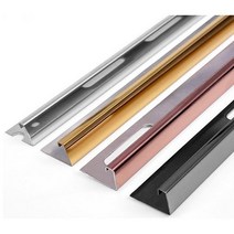 스텐 3mm 직사각 재료분리대 5사이즈(8 10 12 15 20mm) / 8 color (몰딩 깔끔마감 간편시공) 2.4M, 로즈골드 헤어라인, 3x12mm