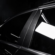 유투카 제네시스 G90 튜닝 B필러 커버 크롬 카본 몰딩 용품